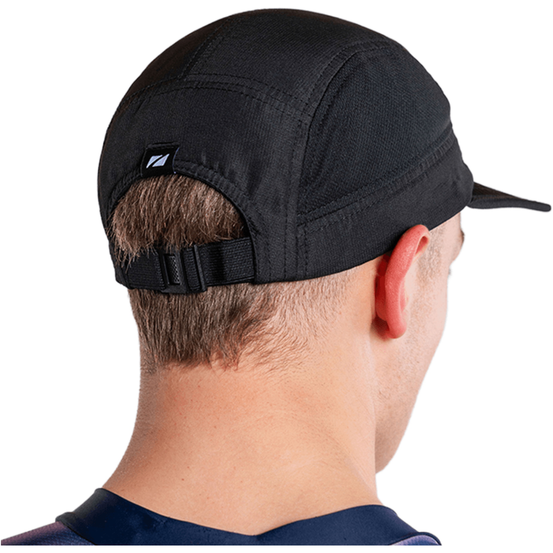 2026 ZONE3 5-Panel Running Cap RA26LWPC101 - Black